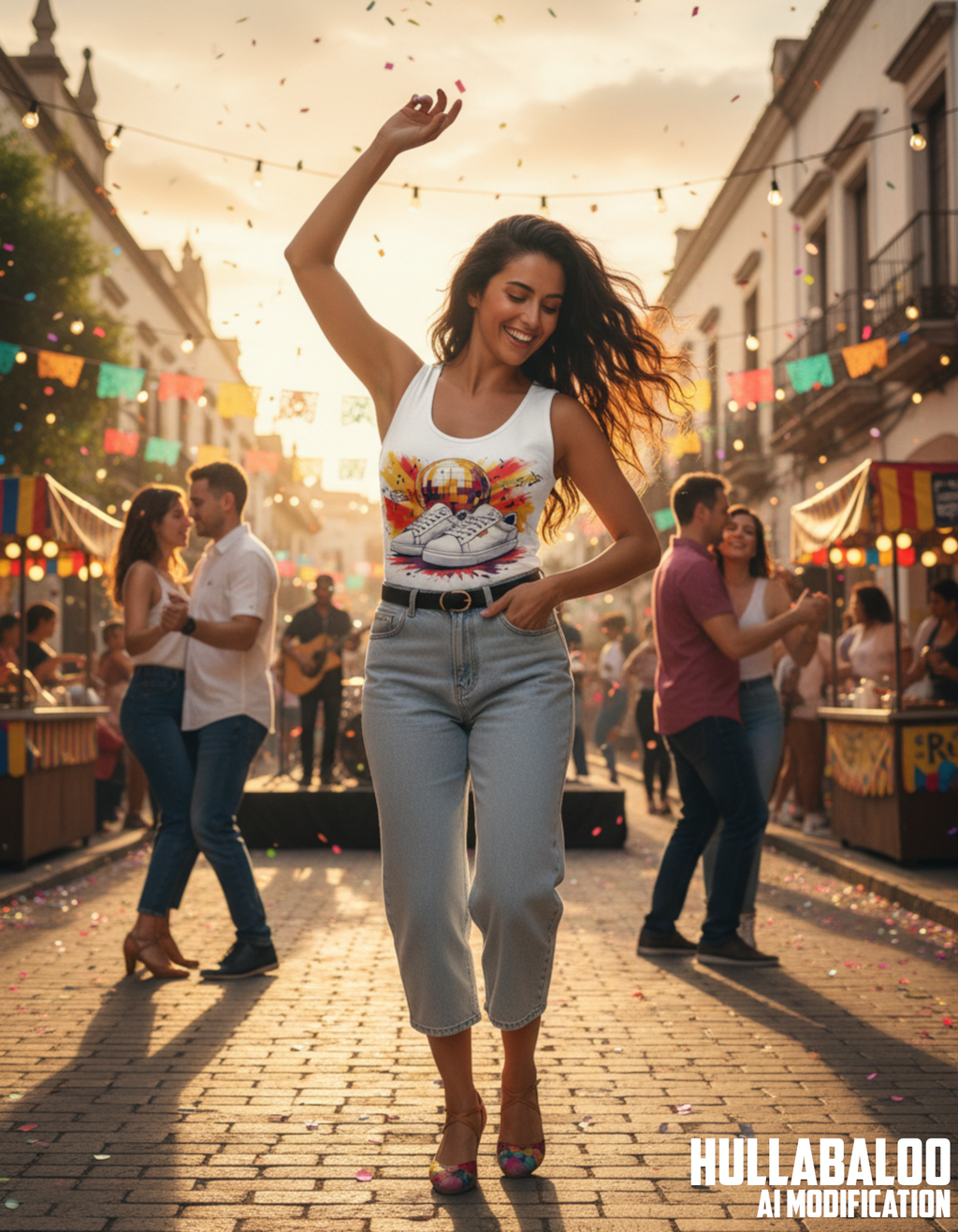 Fuego Salsa Latin Dance Tanktop – Energy, Passion, and Style - Sublimation Cut & Sew Tank Top