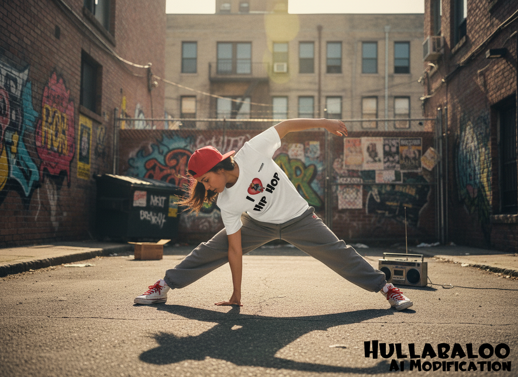 I ❤️ Hip Hop T-Shirt – Relaxed Fit, Premium Cotton, Perfect for Streetwear