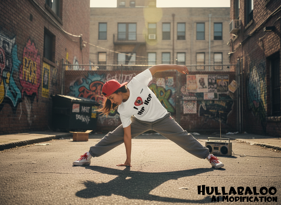 I ❤️ Hip Hop T-Shirt – Relaxed Fit, Premium Cotton, Perfect for Streetwear