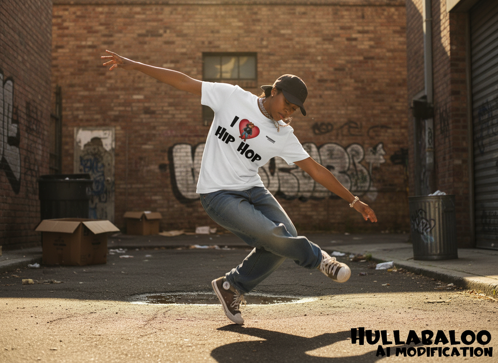 I ❤️ Hip Hop T-Shirt – Relaxed Fit, Premium Cotton, Perfect for Streetwear