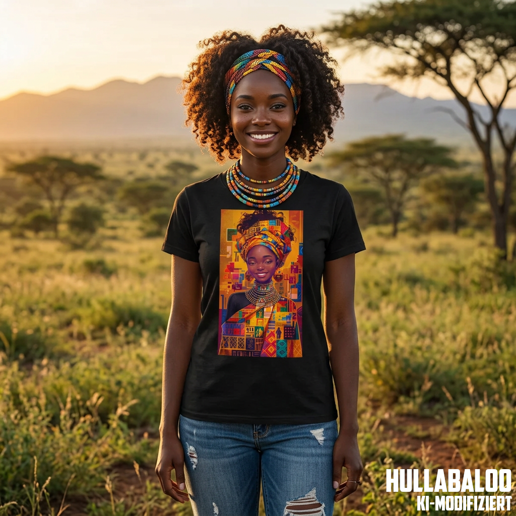 Tribal Elegance Meets Sustainability: Creator 2.0 T-Shirt with African Heritage Patterns